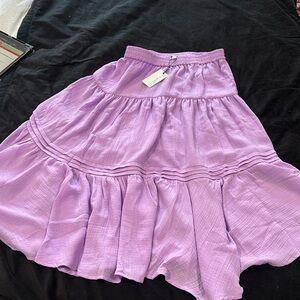 Current air midi skirt lavander
